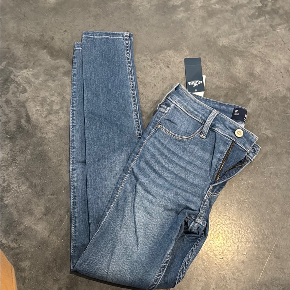 Hollister Women's Skinny Jeans - Classic Blue